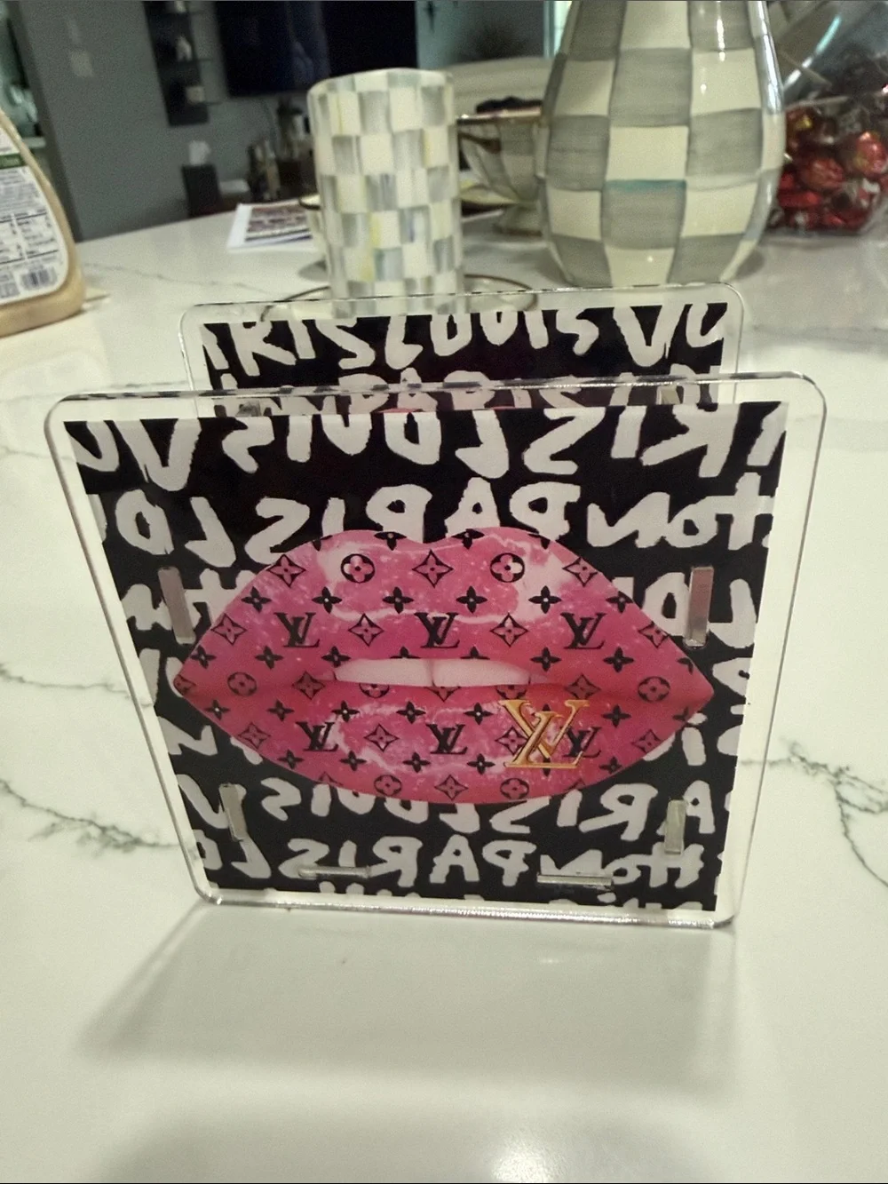 Handmade Designer Pen/Make up Brush Holder
